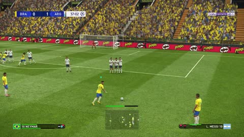 PES 2019 | Funny Goal & Fail Video - Brazil vs Argentina | Gameplay PC