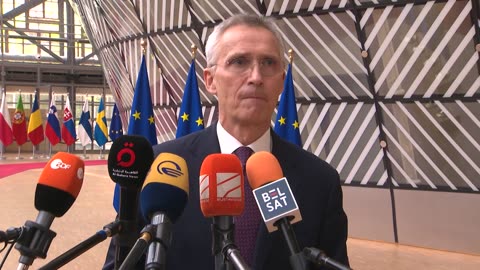 NATO Secretary General doorstep message at the EU Foreign Affairs Council - May 23, 2023