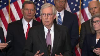 Sen. McConnell returns to work after recovering from fall