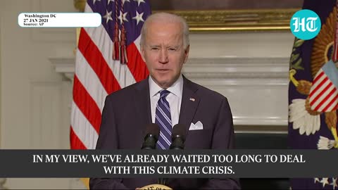Biden targets drilling, fossil fuel subsidies with executive orders on climate change