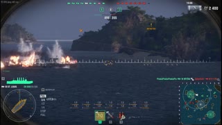 World of Warships Level 3 Battle
