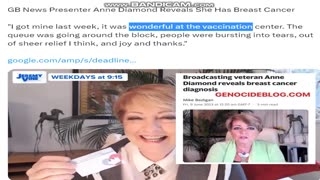 GB News Presenter Anne Diamond Reveals She Has Breast Cancer