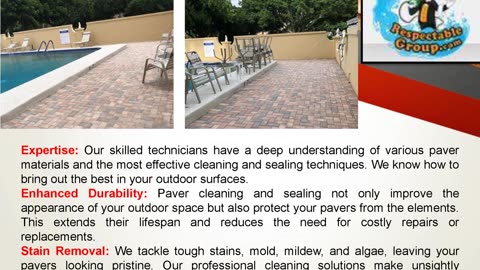 Transform Your Pavers with Expert Cleaning and Sealing in Sarasota, FL
