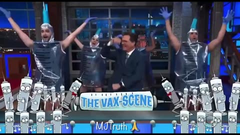 Steven Colbert - The Vax Scene Propaganda Skit