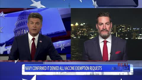 Joining Real America with Dan Ball to Discuss the COVID-19 Vaccine Mandate on our Military