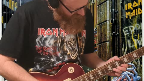 Wasted Years - Iron Maiden - Full Guitar Cover