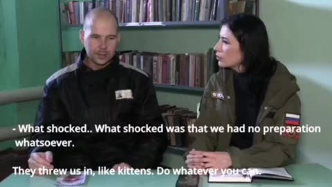 t.me/liberman_izabella interviews captured Ukrainian soldier (Maria Lelyanova translates/subtitles)