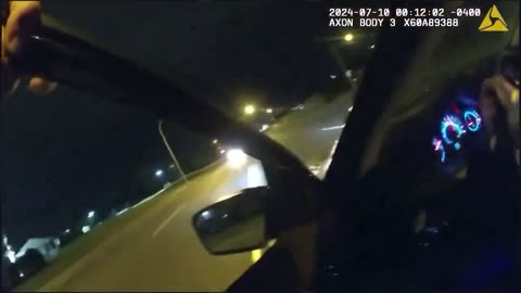 Cop Dragged Then Drops Bad Guy