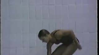 April 16, 1983 - Greg Louganis at U.S. Diving Championships in Indianapolis