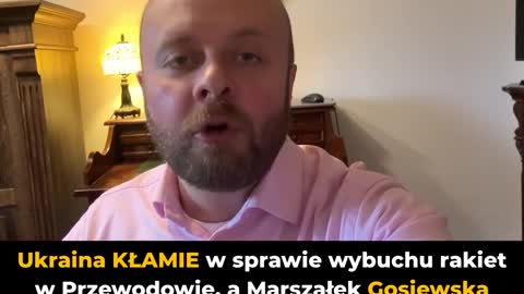 UKRAINA KŁAMIE w sprawie rakiet w Przewodowie