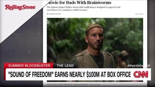 CNN Continues to Attack Sound of Freedom as being “QAnon-Adjacent”