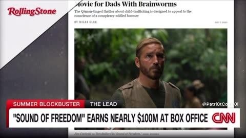 CNN Continues to Attack Sound of Freedom as being “QAnon-Adjacent”