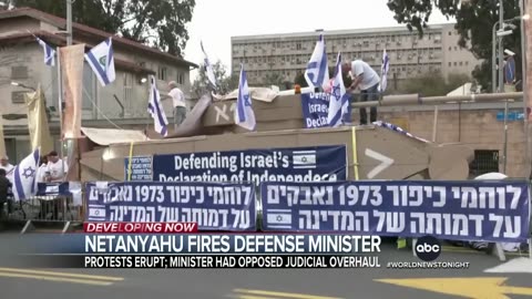 Israeli citizens protest against Prime Minister Netanyahu’s decision[720p-HD]
