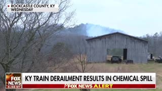 KY train derailment results in chemical spill!!