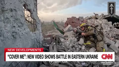Watch Ukraine helicopters assault Russian position