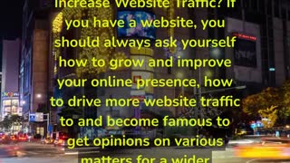 Do You Know How To Increase Website Traffic?