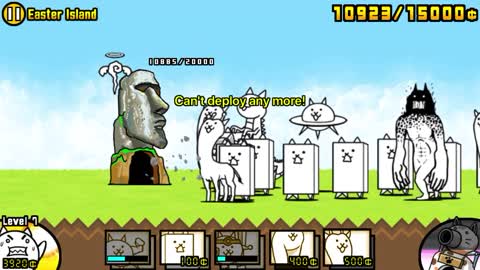 The Battle Cats - Empire of Cats Chapter 1 - Easter Island