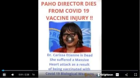 PAHO DIRECTOR DIES OF A MASSIVE HEART ATTACK