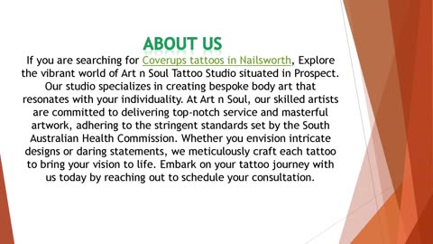 If you are searching for Coverups tattoos in Nailsworth