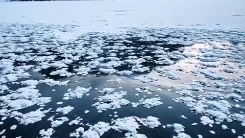 Crystal ship clear ice Canada