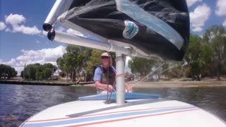 sunfish sailing Willow Lake Az 3