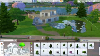 Building a Huge Mansion in The Sims 4