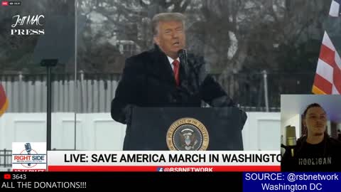LIVE on 01/06/2021 | Save America March Part 1 of 3 | Freedom Rally | Washington DC |