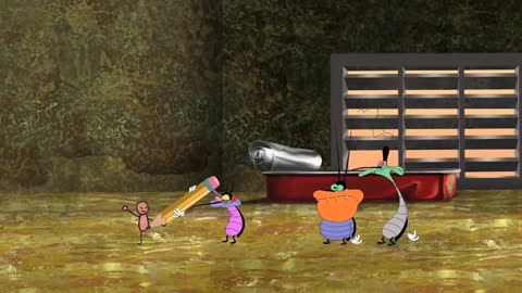 The Magic Pen (S04E14) of Oggy and the Cockroaches in HD