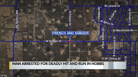 Hobbs police make arrest in fatal hit and run case