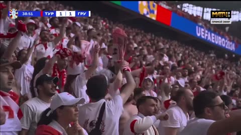 😅 During the broadcast of 🇹🇷Turkiye -Georgia🇬🇪 match on the Russian channel,