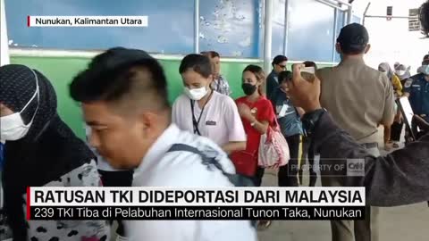 Ratusan TKI Dideportasi dari Tawau Malaysia Karena Tak Memiliki Paspor