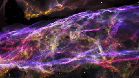 3-D Flyover Visualization of Veil Nebula