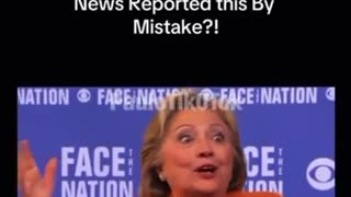 Hillary Clinton clips, news reported her unalive etc