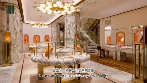 Luxury jewelry brand integrated retail store showcase project in Hong Kong