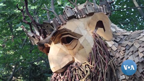 Giant Wooden Trolls Enchant the Pacific Northwest
