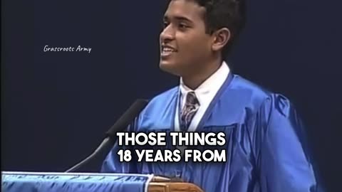 He Was IMPRESSIVE Then. Vivek Ramaswamy's High School Commencement Speech
