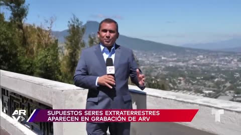 Supuestos seres extraterrestres aparecen en grabación de TV