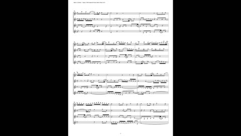 J.S. Bach - Well-Tempered Clavier: Part 1 - Fugue 01 (Clarinet Quartet)