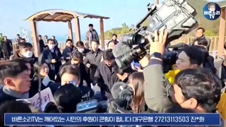 Eyewitness recalls moment South Korean politician stabbed