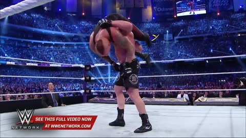 Undertaker Brock Lesnar danger fight