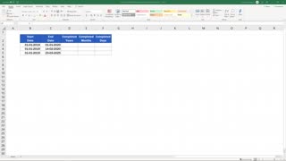 How to Calculate Difference Between Two Dates in Excel