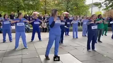 TIKTOK Dancing Nurses For Climate Change