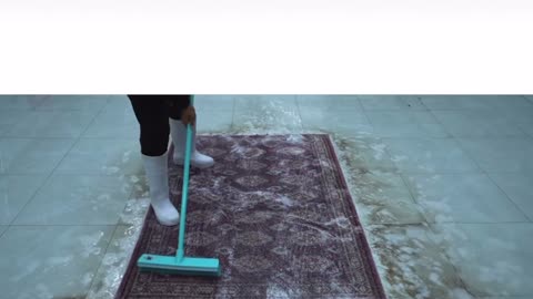 Interesting rug wash