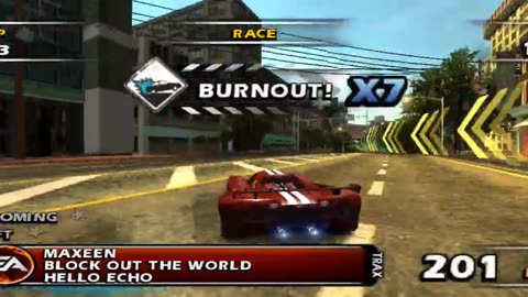 Burnout Dominator - World Tour Race Specials Series Event 5 Gameplay(PPSSPP HD)