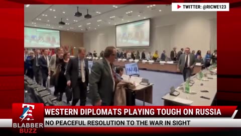 Western Diplomats Playing Tough On Russia