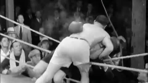 Charlie Chaplin in Boxing Ring