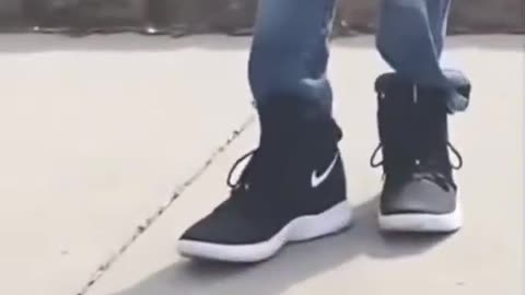 Short Dude Walking Around In Size 21 Shoe “Must See”