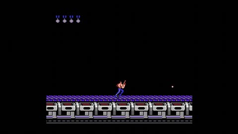 Contra Full Playthrough NES