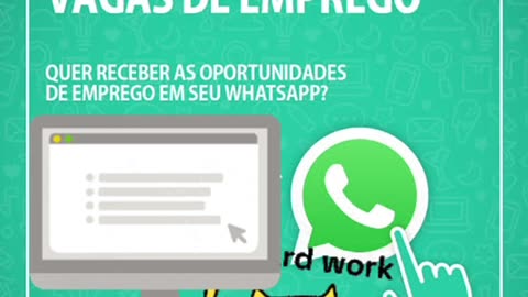 Grupos de Emprego no WhatsApp [ATUALIZADO]