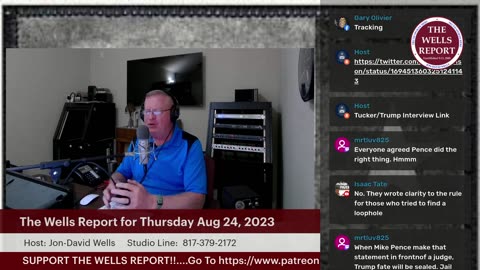 The Wells Report for Thursday, August 24, 2023